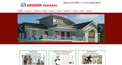 Desktop Screenshot of geiger-company.ro